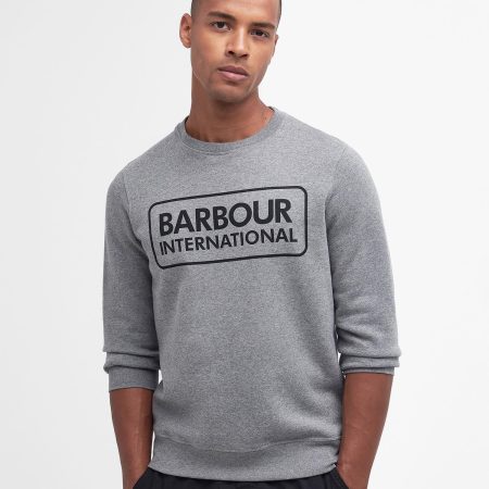 B.intl Sweatshirt Large Logo Herren Ergonomie Barbour Hoodies & Sweatshirts