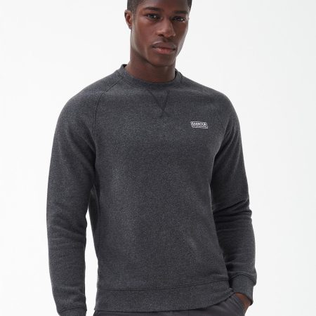 Barbour Grey Hoodies & Sweatshirts B.intl Sweatshirt Essential Herren Gut