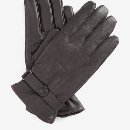 Barbour Handschuhe Burnished Leather Thinsulate Ausfahrt Hüte, Mützen & Handschuhe Herren