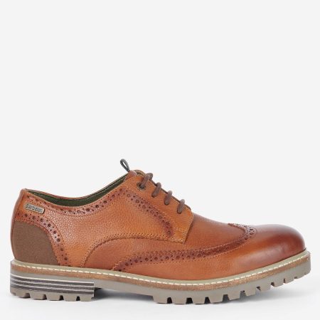 Brown Barbour Schuhe Marble Brogues Chelsea Boots & Schnürstiefel Design Herren