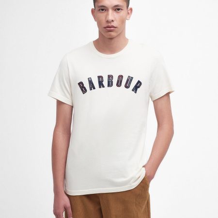 Kauf T-Shirts Barbour T-Shirt Ancroft Herren White